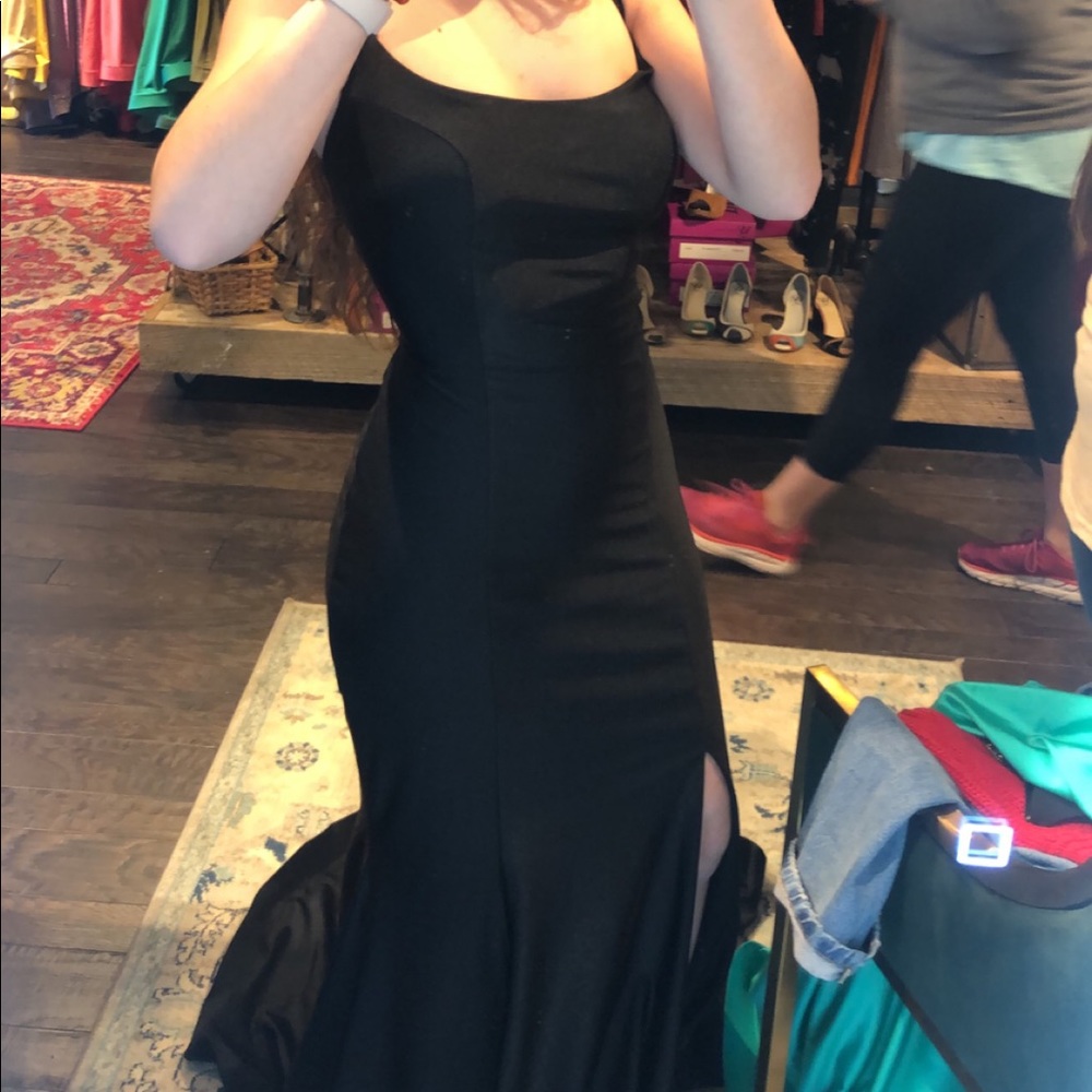 Jessica Angel Black Prom Dress